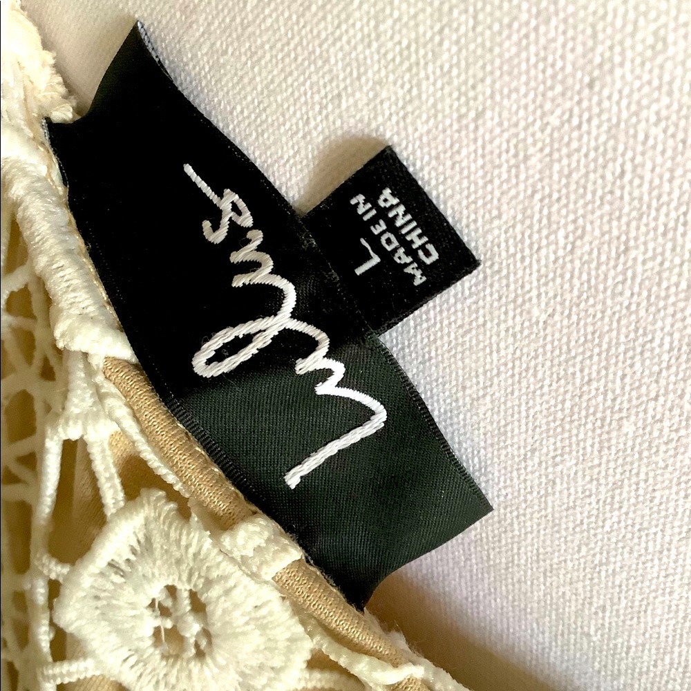 Beautiful White Crochet Lace Dress - Picture 11 of 15